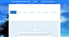 Desktop Screenshot of clinicaveterinarialuratecaccivio.com